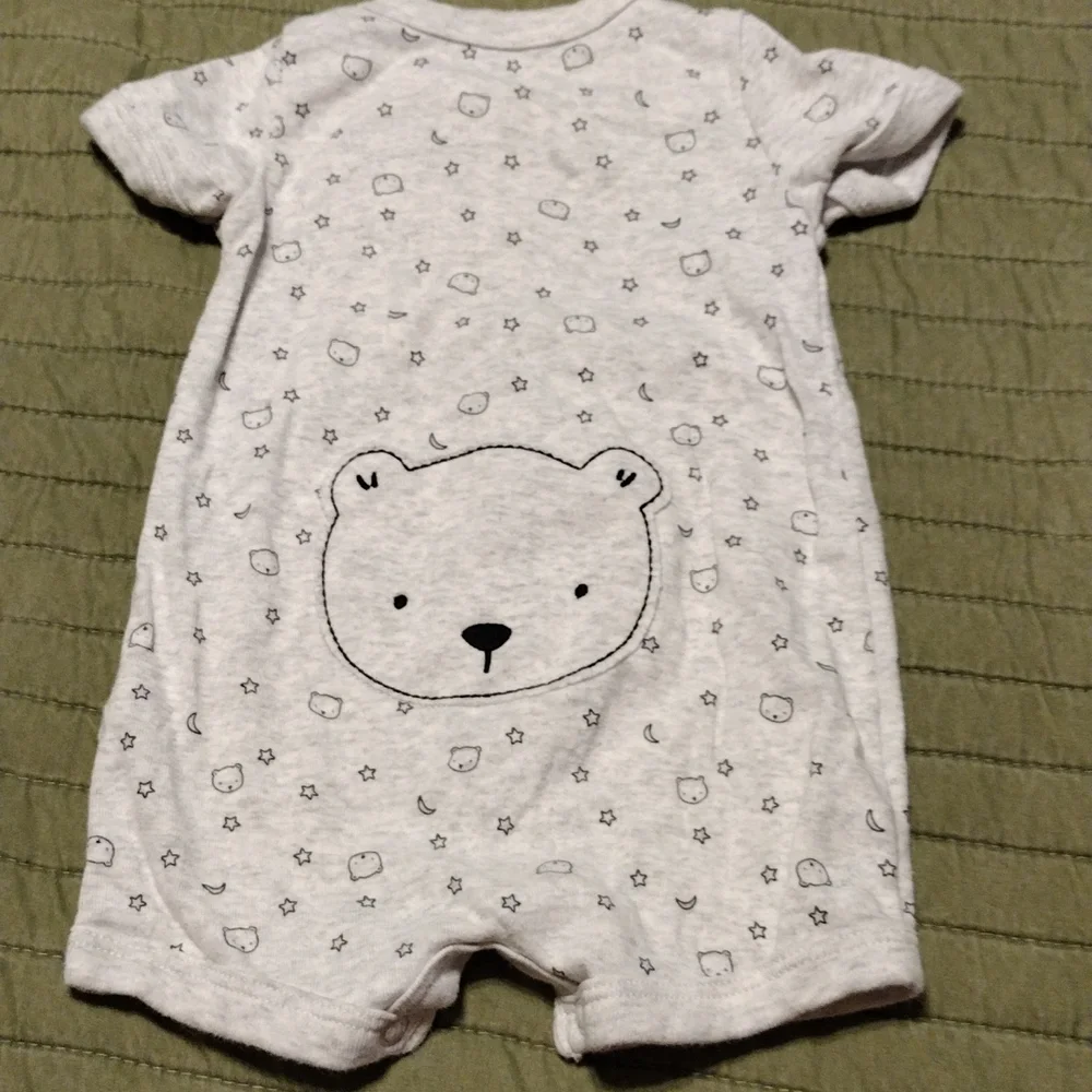 Carter's Short Sleeve Rompers - Picture 7 of 10